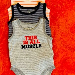 Carters3 Month onesies.